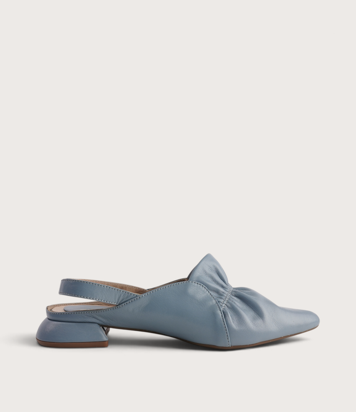 Valora Jeans Leather Flats