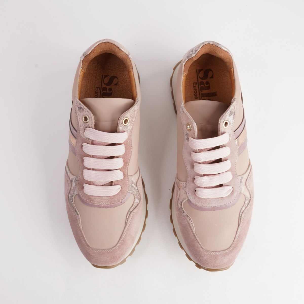 Murphy Cameo Combo Leather Sneakers - SALA | Shouz