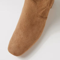 Hartful Light Choc Stretch Microsuede Boots - DJANGO AND JULIETTE | Shouz