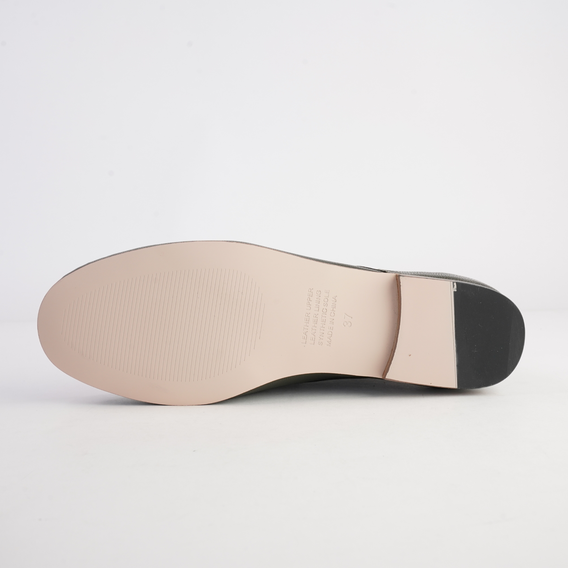 Ujala Olive Polish Leather Flats - DJANGO AND JULIETTE | Shouz