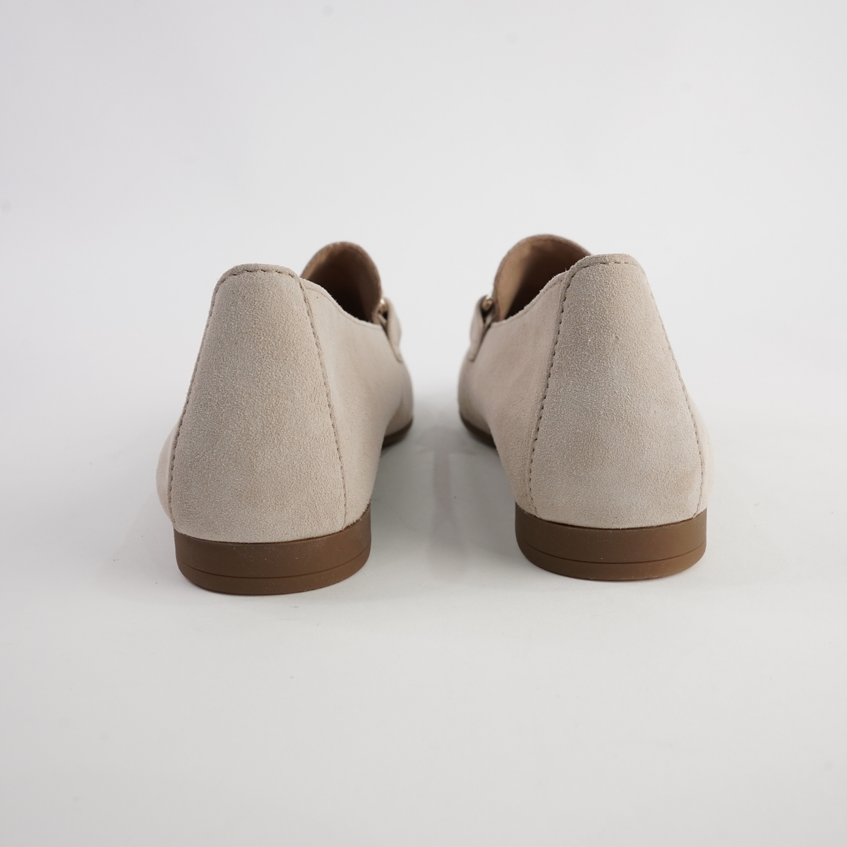 Edith Oak Suede Loafers - GABOR | Shouz