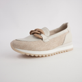 Esme Natural Leather Loafers