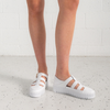 Baytown White Leather Sneakers