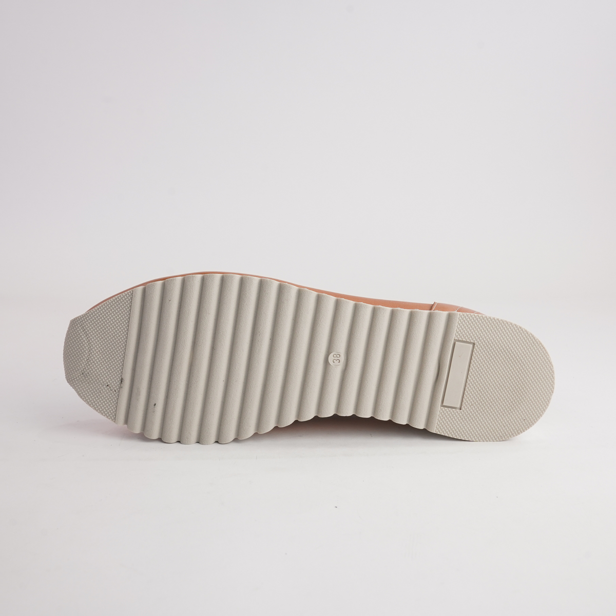 Peggy Coconut Leather Loafers