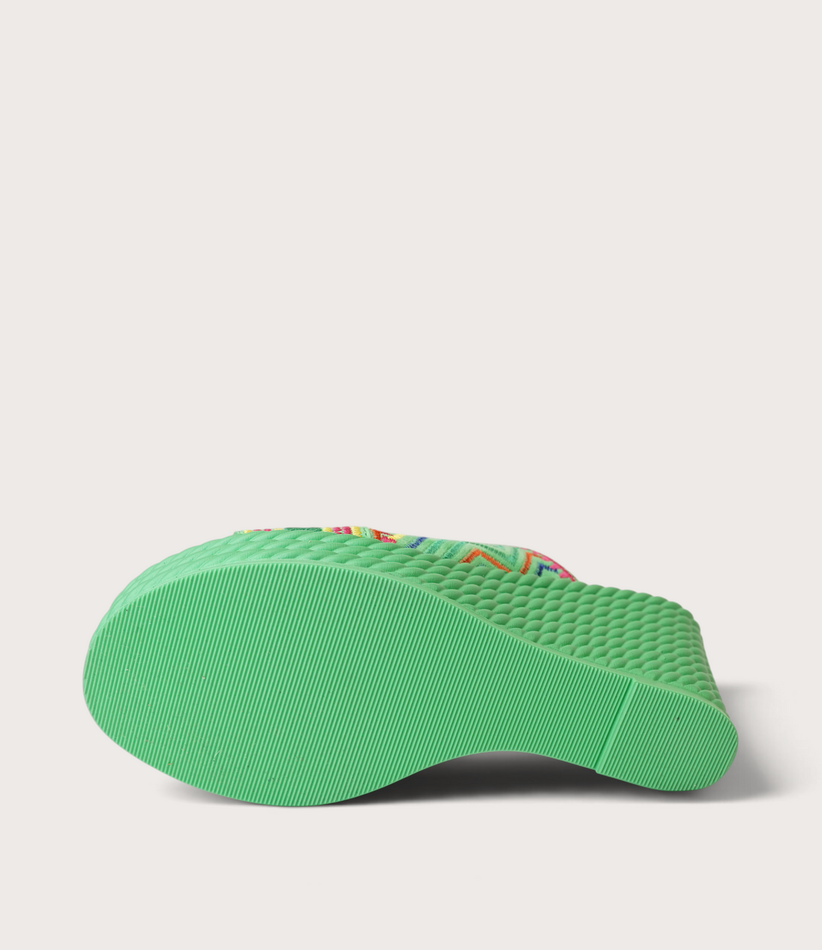 Eilam Lime Multi Leather Heels
