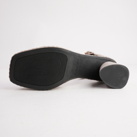 Eldon Taupe Nubuck Leather Heels - GAIMO | Shouz