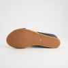 Harli Black Leather Slides