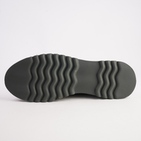 Eammes Olive/ Milk Leather Sneakers