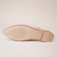 Fibby Almond Leather Flats