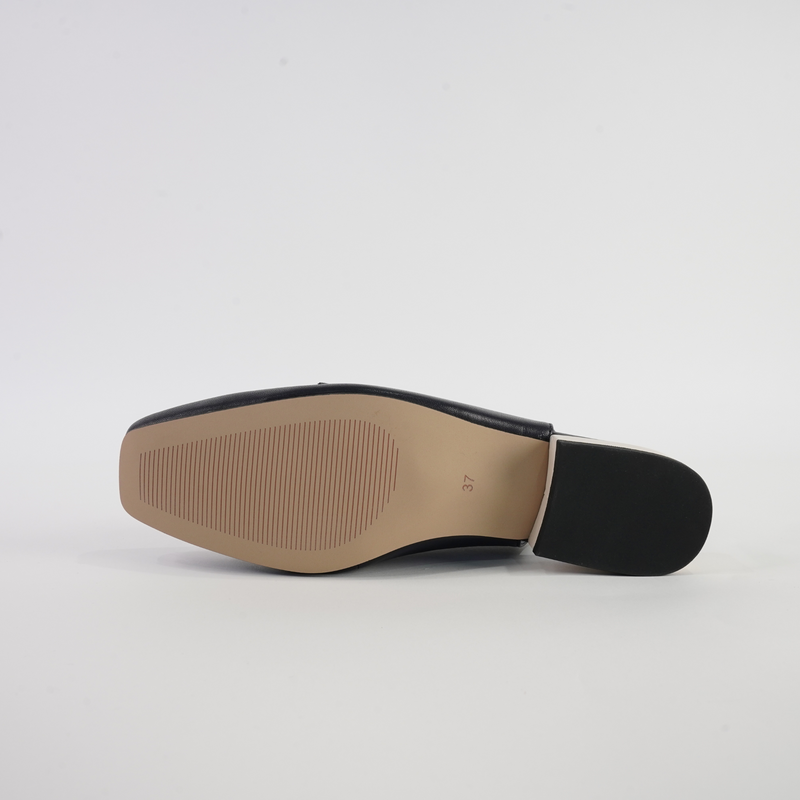 Randal Navy/Bone Leather Loafers