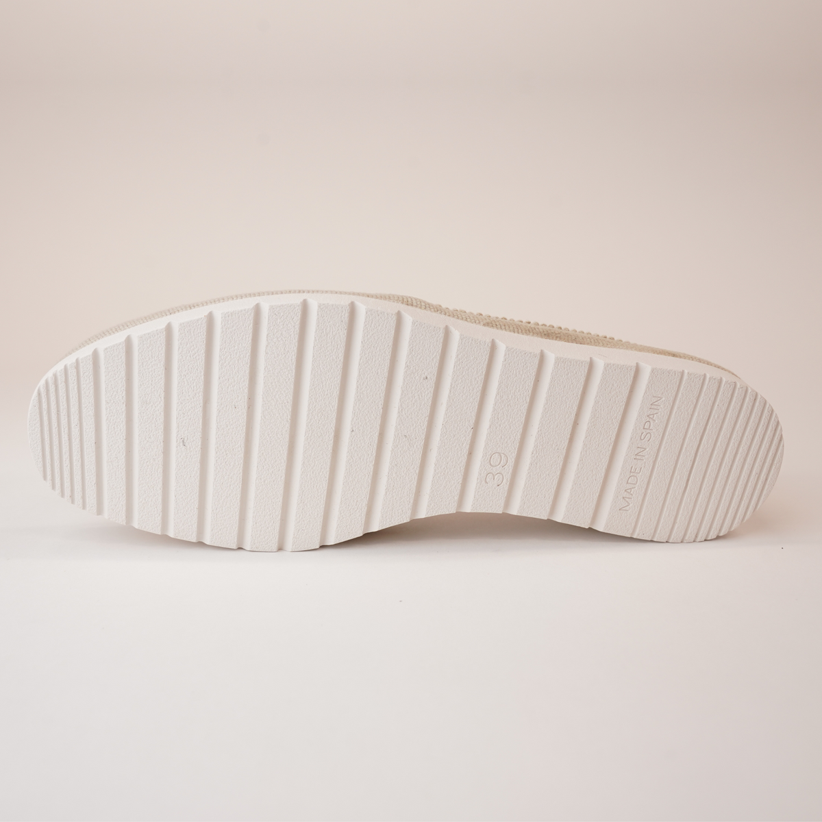 Nuria Crudo Leather Espadrilles - VERBENAS | Shouz