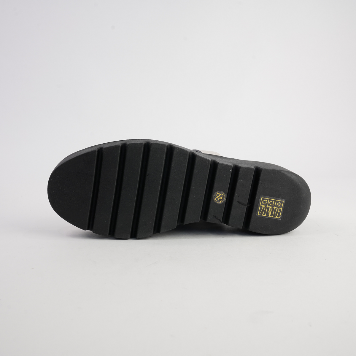 Pollen Black/ Bone Leather Sandals - BRESLEY | Shouz