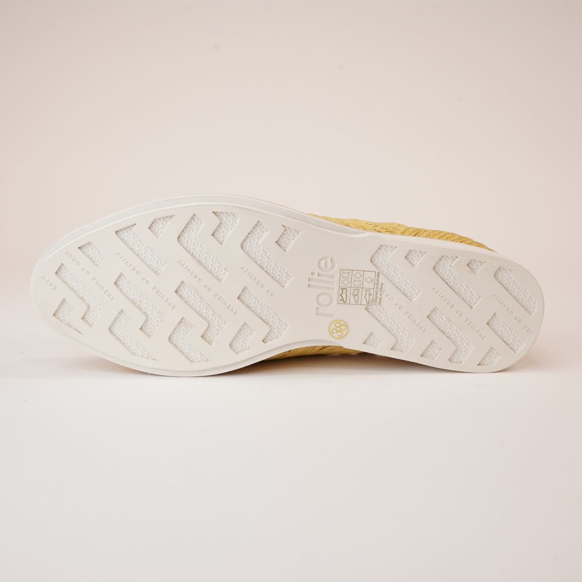 Derby Open Weave Sunshine Lace Up Flats - ROLLIE | Shouz