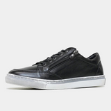 Ronnie Black Leather Sneakers