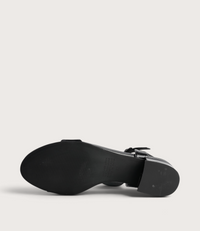 Taner Black Patent Leather Heels