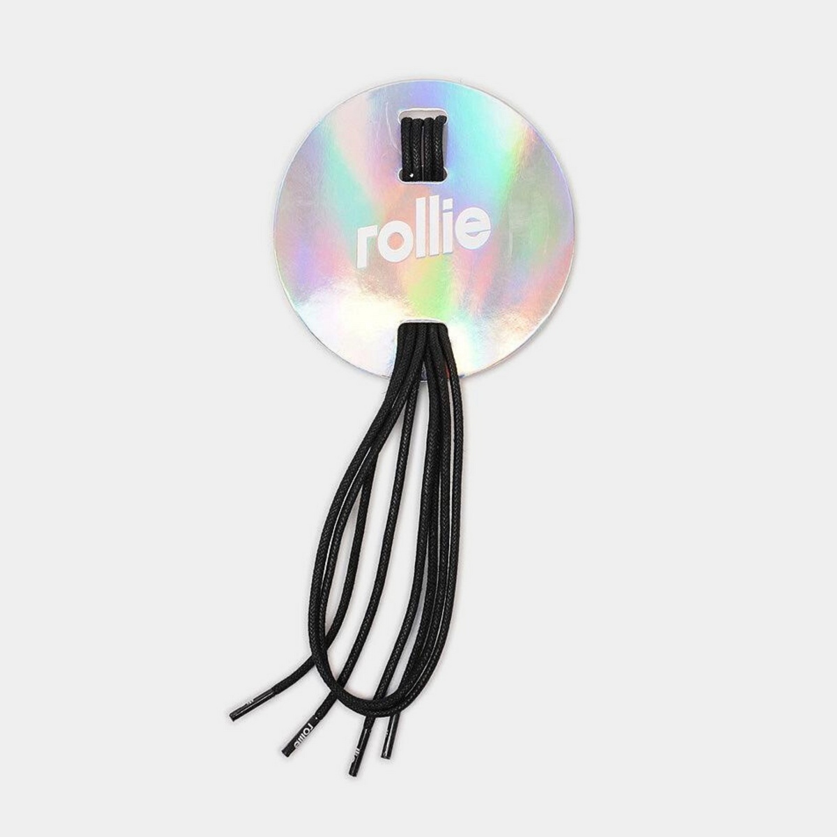 Derby Black Leather Lace Up Flats - ROLLIE | Shouz