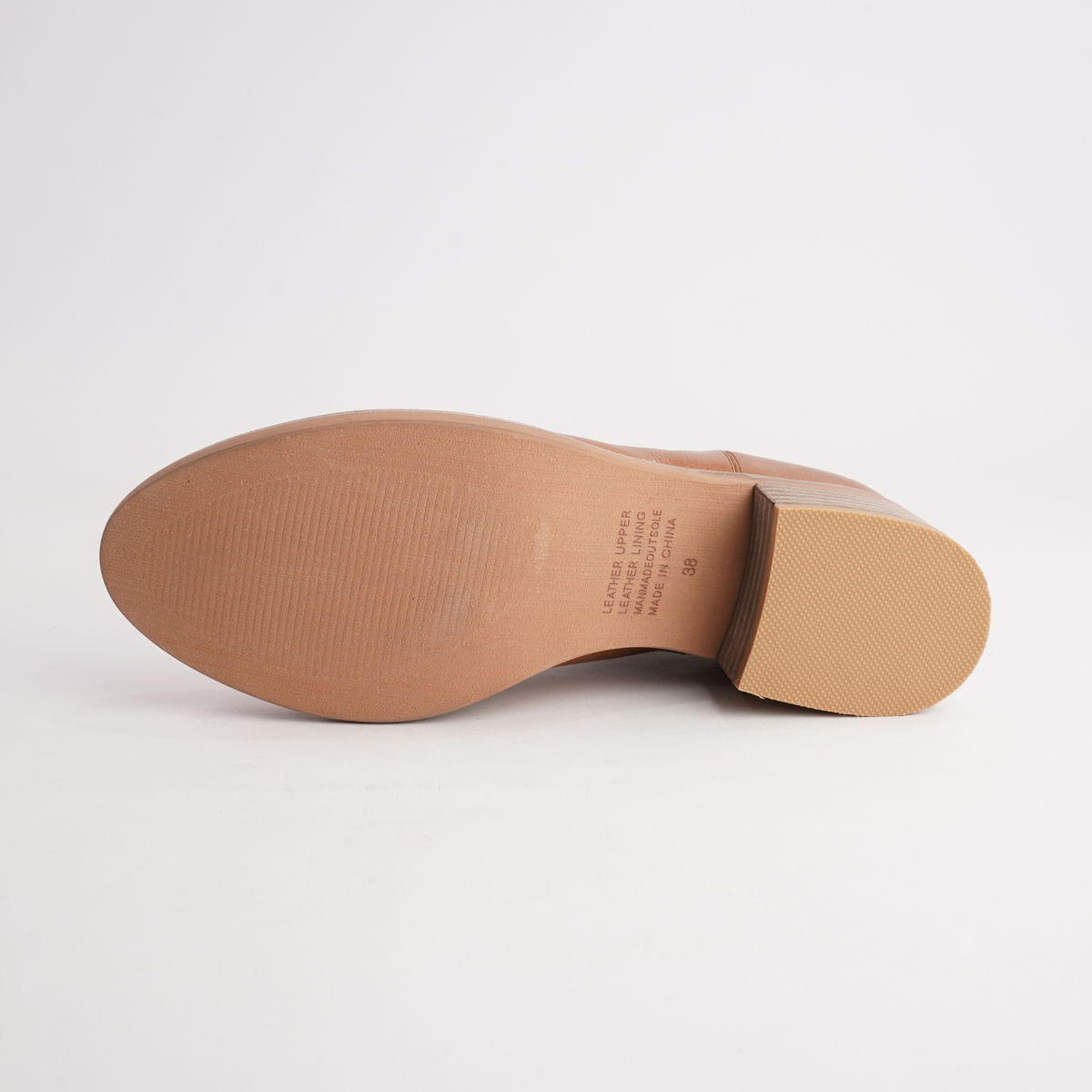 Panord Tan Leather Ankle Boots