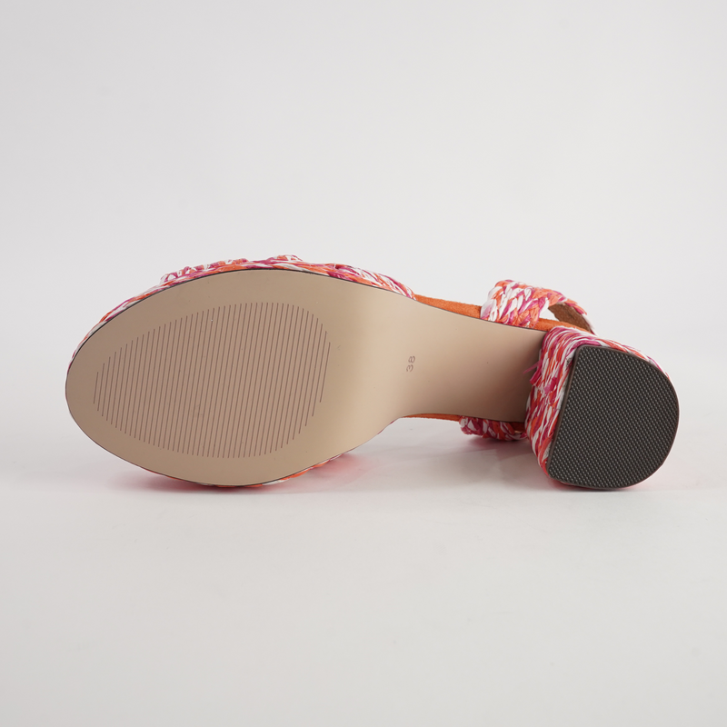 Sherrif Pink Multi Heels