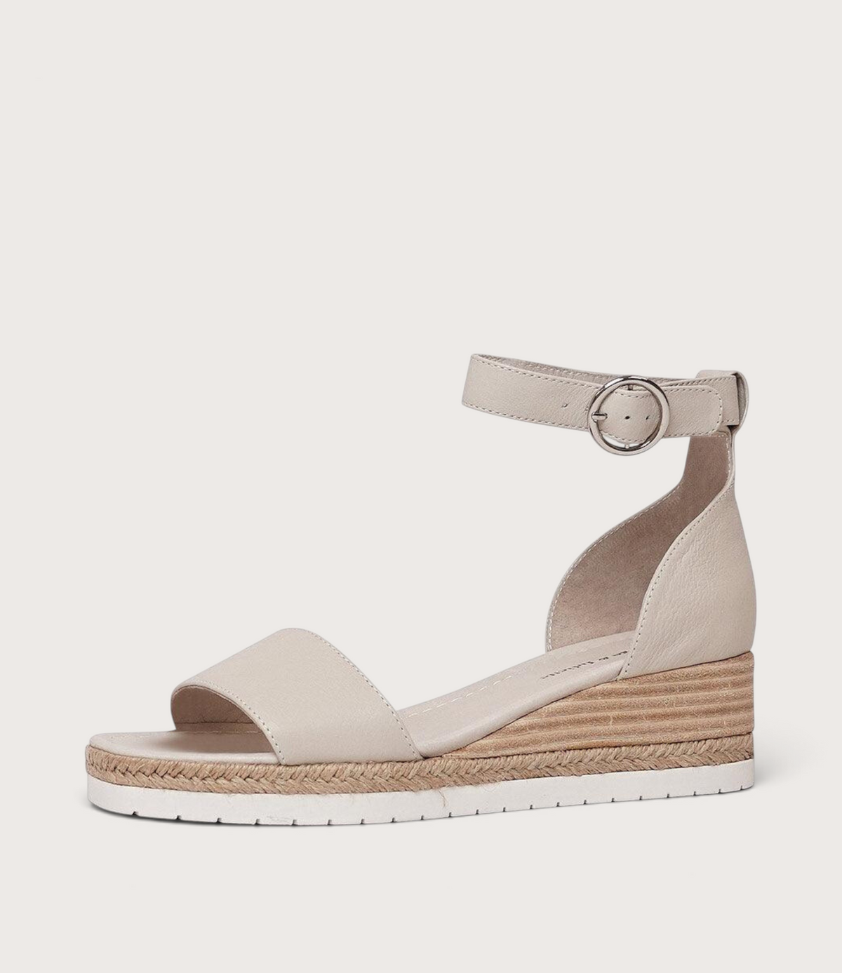 Idola Almond Leather Wedges