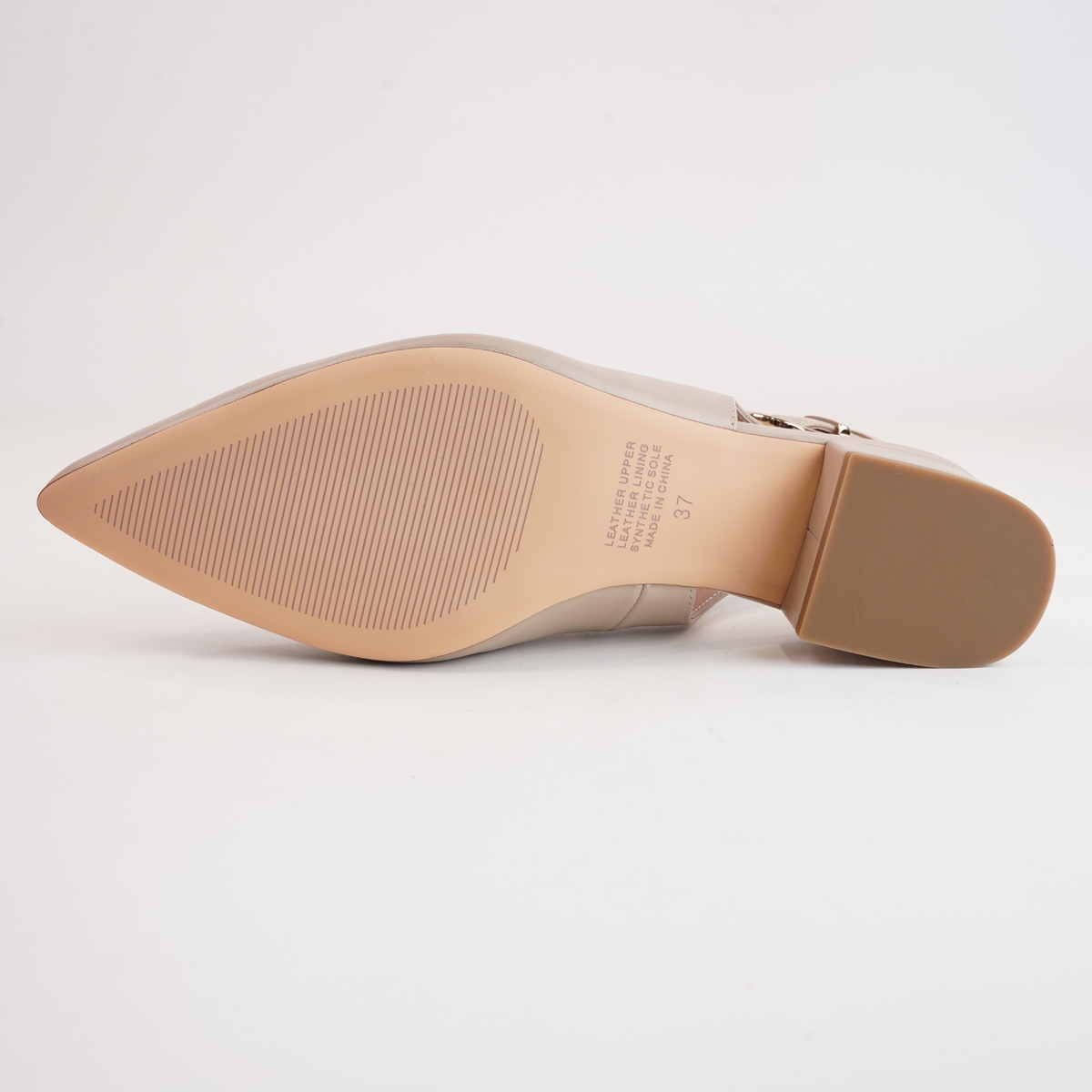 Thetrim Stone Leather Heels - MOLLINI | Shouz