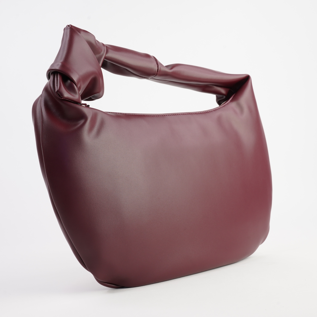 Effie Burgandy Leather Bag - MOLLINI | Shouz