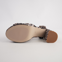 Sam Tan Leopard Heels