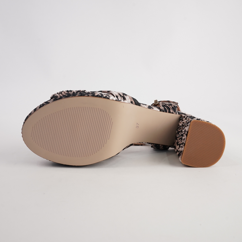 Sam Tan Leopard Heels