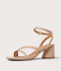 Petricia Nude Leather Heels