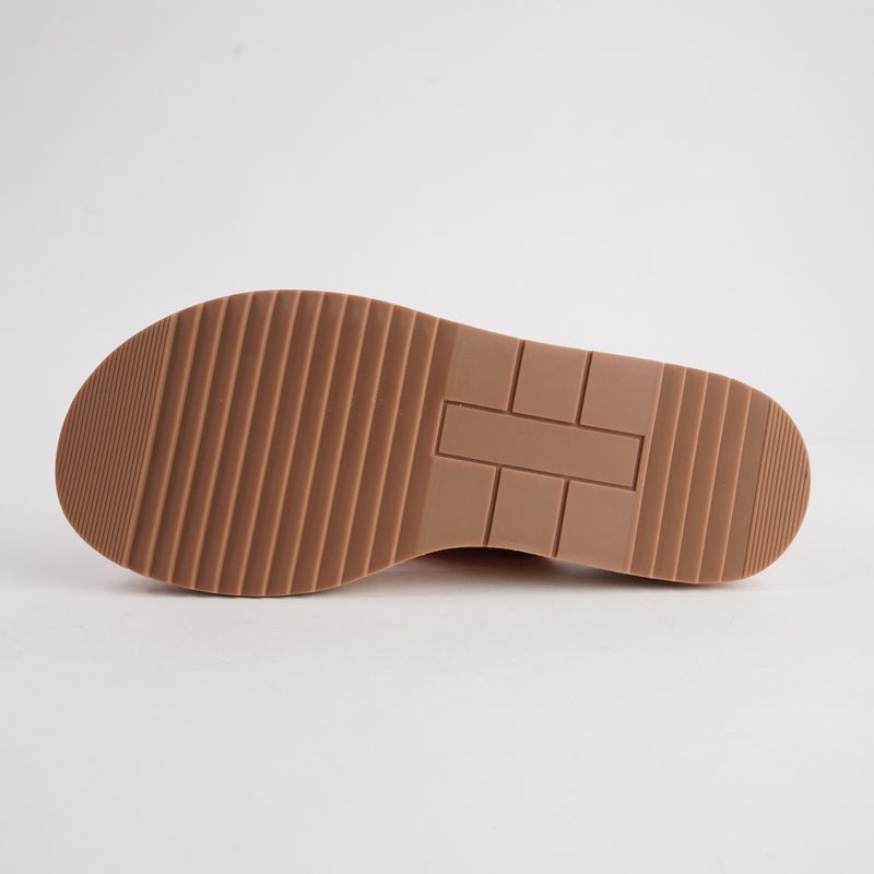 Vera Dark Orange Suede Sandals