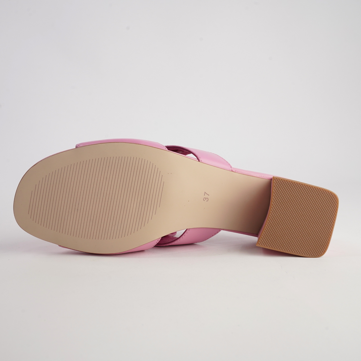 Adder Candyfloss Leather Heels - BRESLEY | Shouz