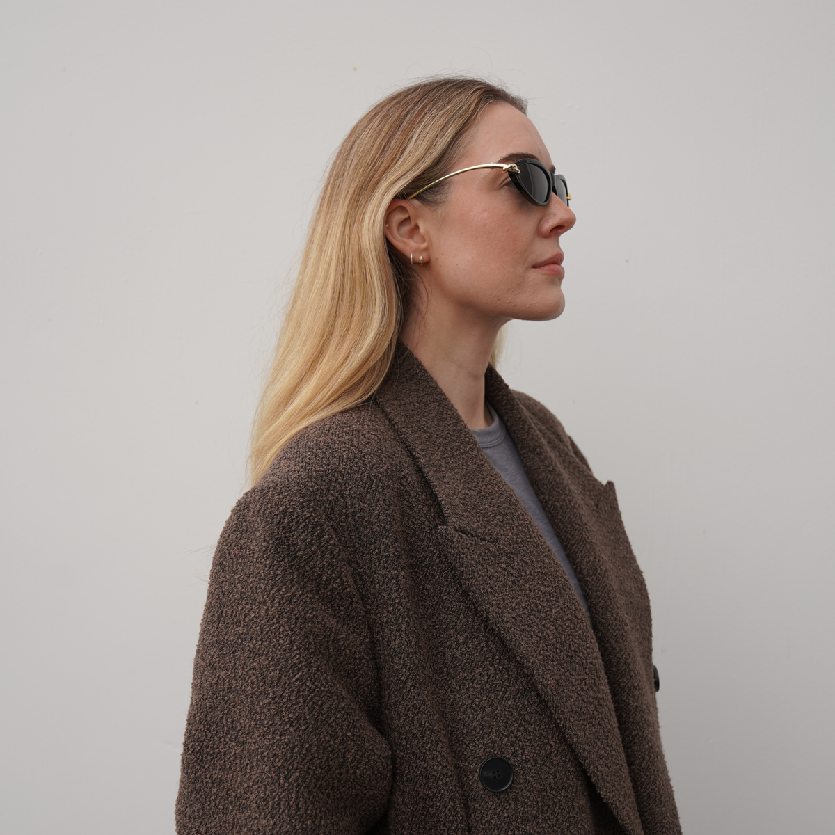 Natalia Black Sunglasses