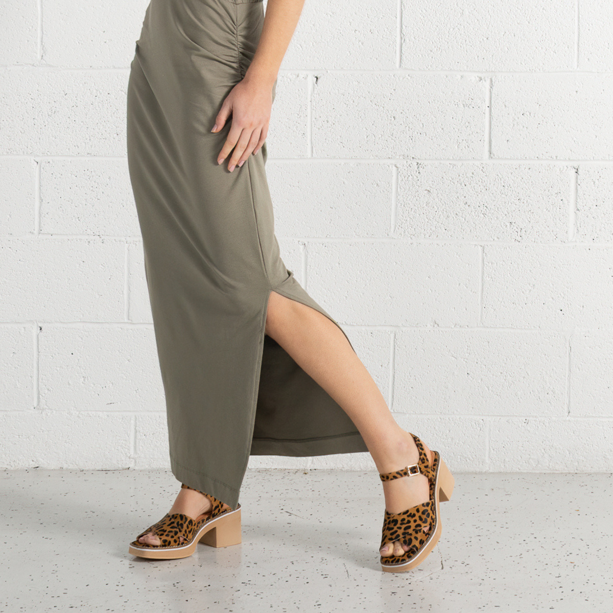 Jemi Tan Leopard Pony Leather Heels - DJANGO AND JULIETTE | Shouz