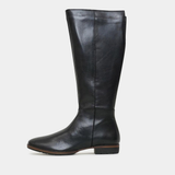 Gaetan Black Knee High Boots