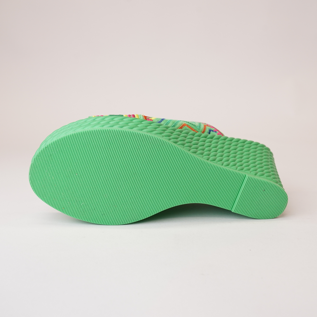 Eilam Lime Multi Leather Heels - DJANGO AND JULIETTE | Shouz