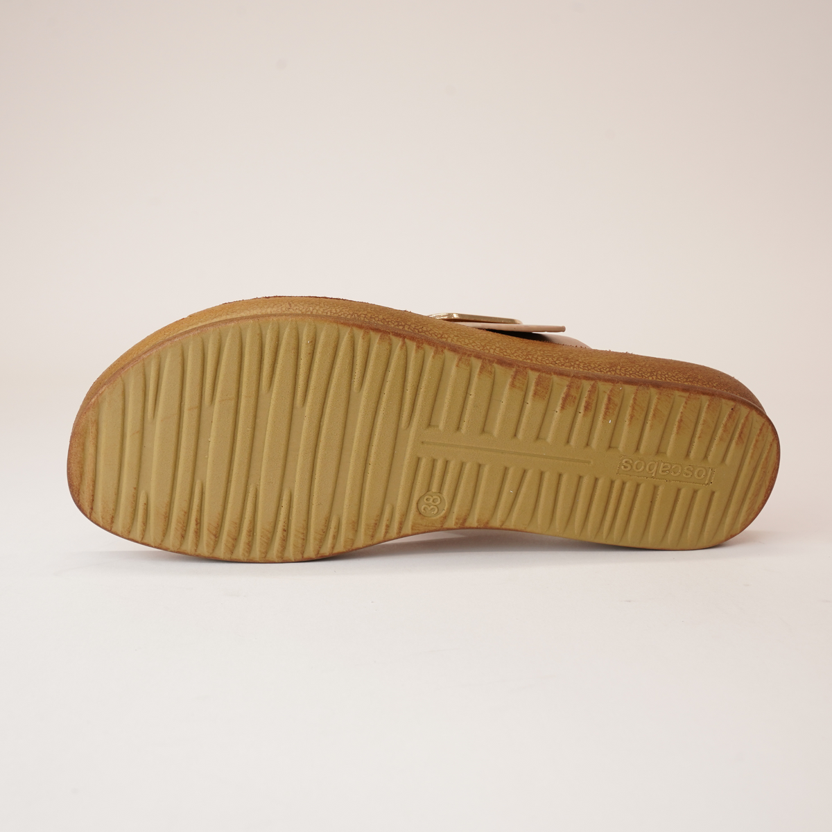 Doti Soft Gold Slides - LOS CABOS | Shouz