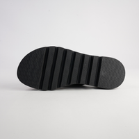 Sasi Black Leather Sandals