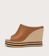 Bob Praline Leather Wedges
