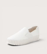 Becca White Leather Sneakers
