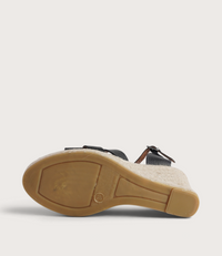 Sophia Doya Negro Espadrille Wedges