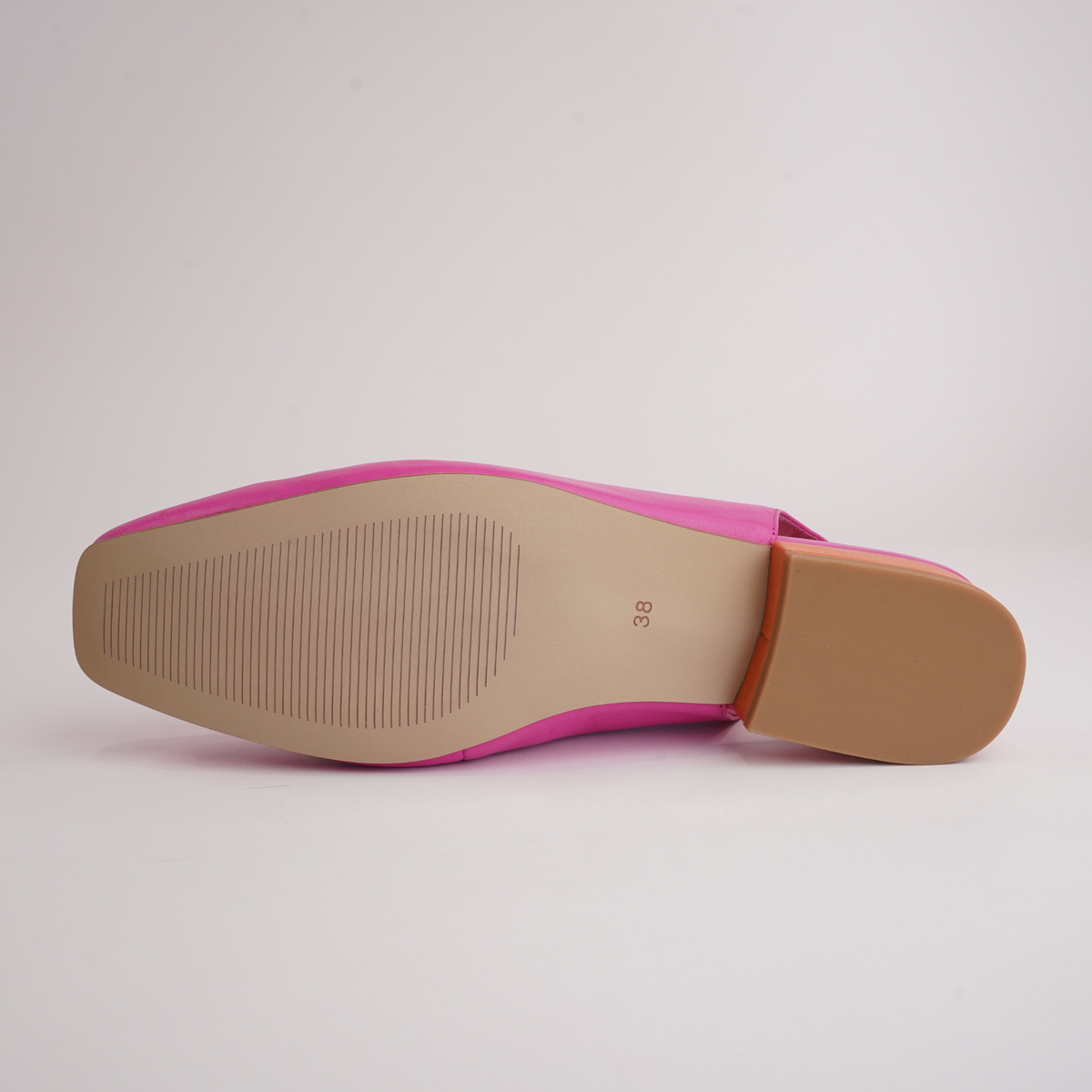 Randal Fuchsia/ Orange Leather Loafers - BRESLEY | Shouz