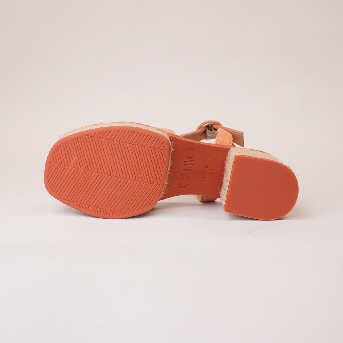 Prinia Macaron Suede Leather Espadrille Heels - GAIMO | Shouz