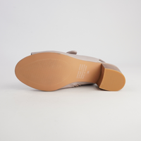 Banana Café Leather Heels