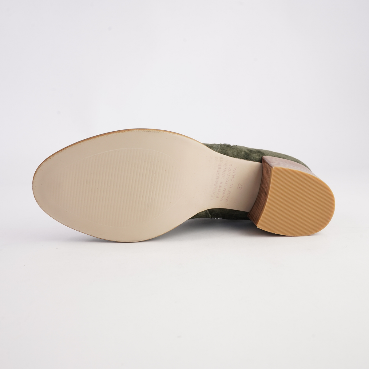 Mitysue Khaki Suede Boots - DJANGO AND JULIETTE | Shouz