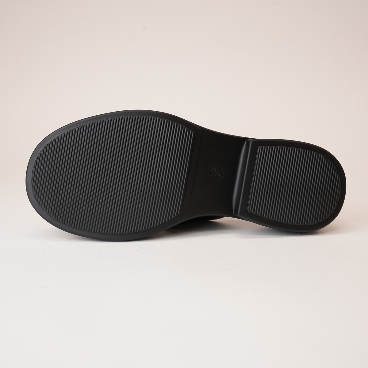 Elease Black Leather Slides - EOS FOOTWEAR | Shouz