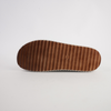 Sonny White/ Coconut Leather Slides