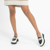 Jemma Black/ Bone Leather Loafers