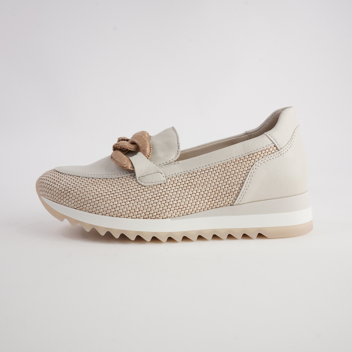 Esme Natural Leather Loafers - GABOR | Shouz
