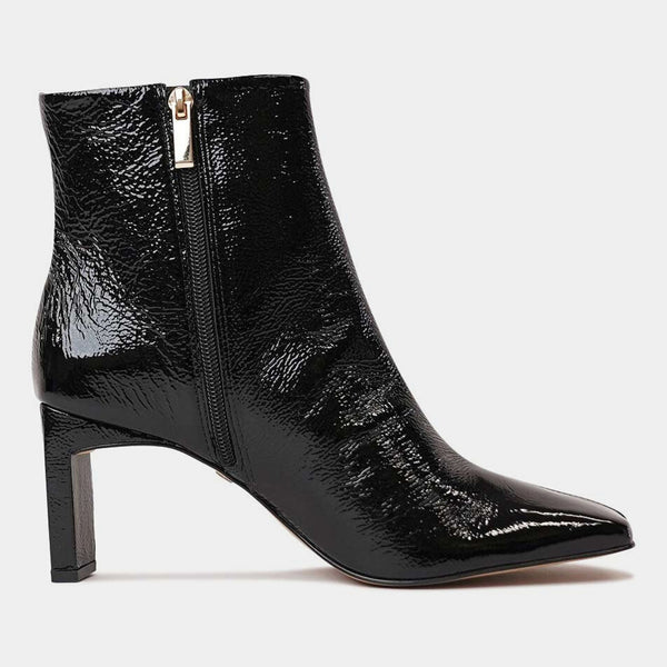 372007 Black Patent High Heel Boots, CARRANO - Shouz