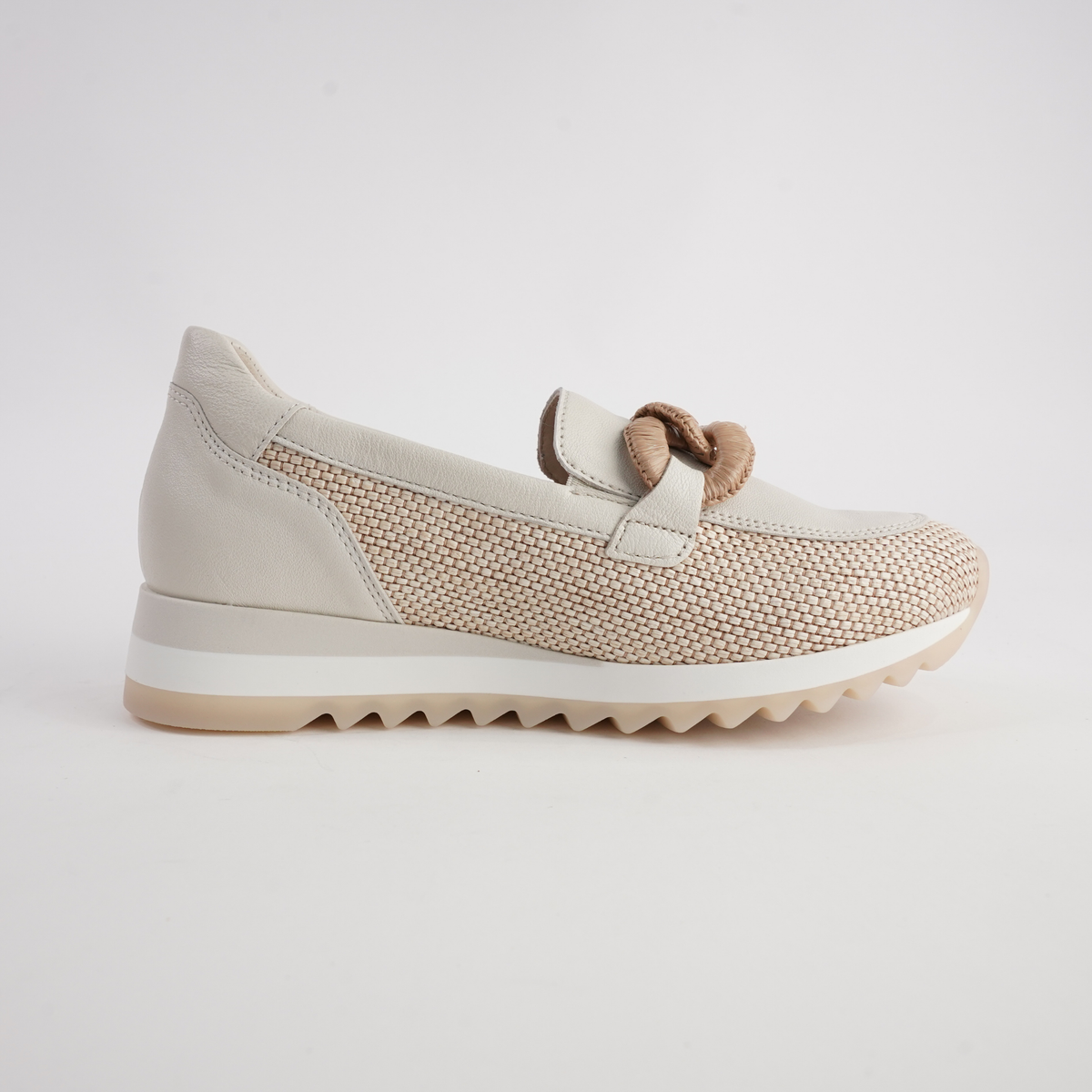 Esme Natural Leather Loafers - GABOR | Shouz