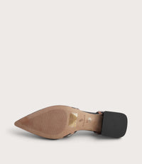Munich Ocelot Patent Leather Flats